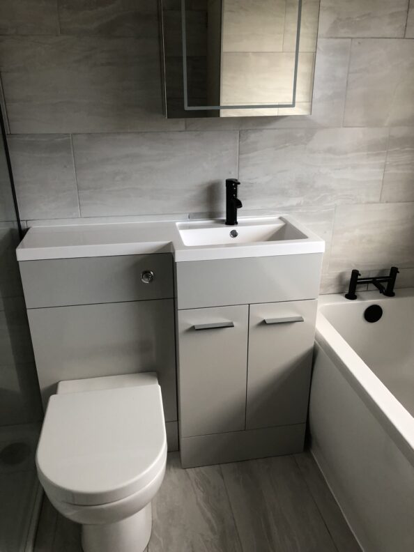 Bathroom renovation in Kent